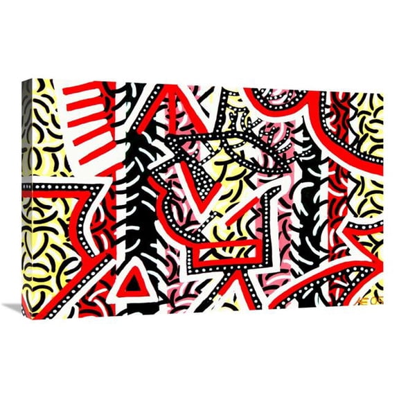 20 x 30 in. Abstract U Art Print - Ulrick Fox