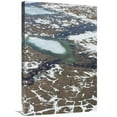thumbnail image 1 of 20 x 30 in. Aerial View of Tundra Polygons & Group of Muskox Arctic National Wildlife Refuge, Alaska Art Print - Matthias Breiter, 1 of 1