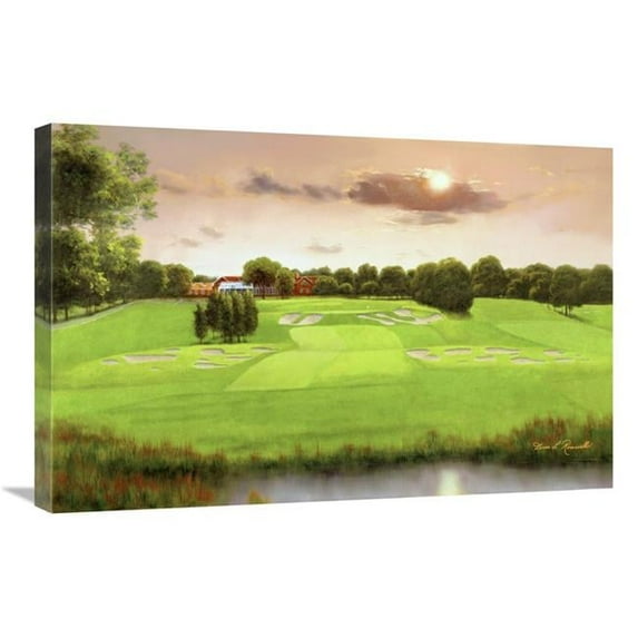 20 x 30 in. Bethpage Black Art Print - Diane Romanello