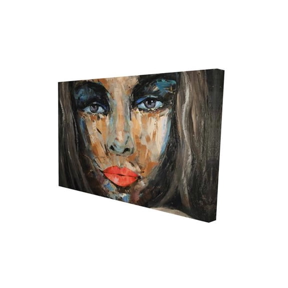 20 x 30 in. Colorful Portrait-Print on Canvas
