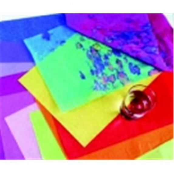 20 x 30 in. Deluxe Pacon Color Bleeding Recyclable Art Tissue Paper - Medium Blue, Pack 24