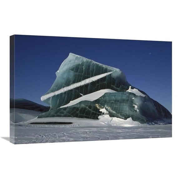 20 x 30 in. Iceberg Trapped in Sea Ice, Antarctica Art Print - Tashi Tenzing