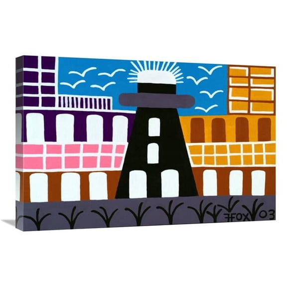 20 x 30 in. Lighthouse Series - No.4 Art Print - Ulrick Fox