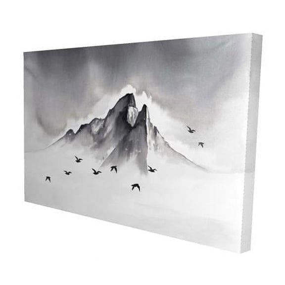 20 x 30 in. Mountain Peak-Print on Canvas