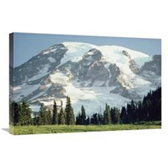 20 x 30 in. Mt Rainier, Cascade Mountains, Washington Art Print - Tim Fitzharris