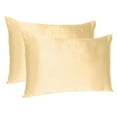 thumbnail image 1 of 20 x 30 in. Pale Peach Dreamy Silky Satin Queen Size Pillowcases, 1 of 1