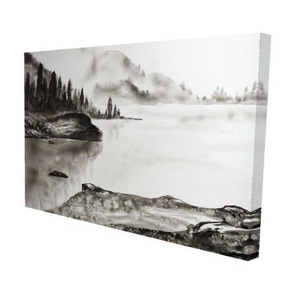 20 x 30 in. Peaceful Landscape-Print on Canvas