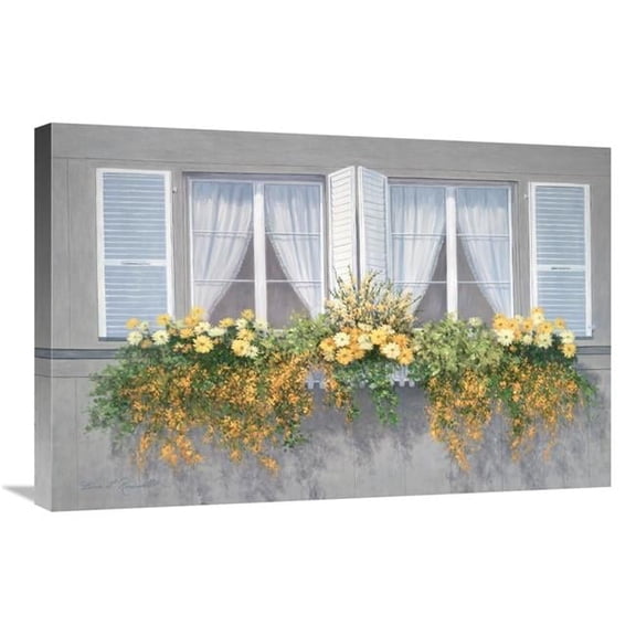 20 x 30 in. Spring Window Art Print - Diane Romanello