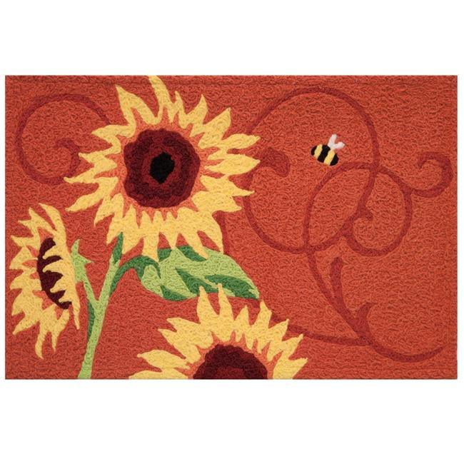 20 x 30 in. Sunflower Solstice Indoor & Outdoor Accent Rug - Walmart.com