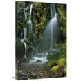 thumbnail image 1 of 20 x 30 in. Waterfall Cascading Over Mossy Rocks, Tongariro NP, New Zealand Art Print - Jim Harding, 1 of 1