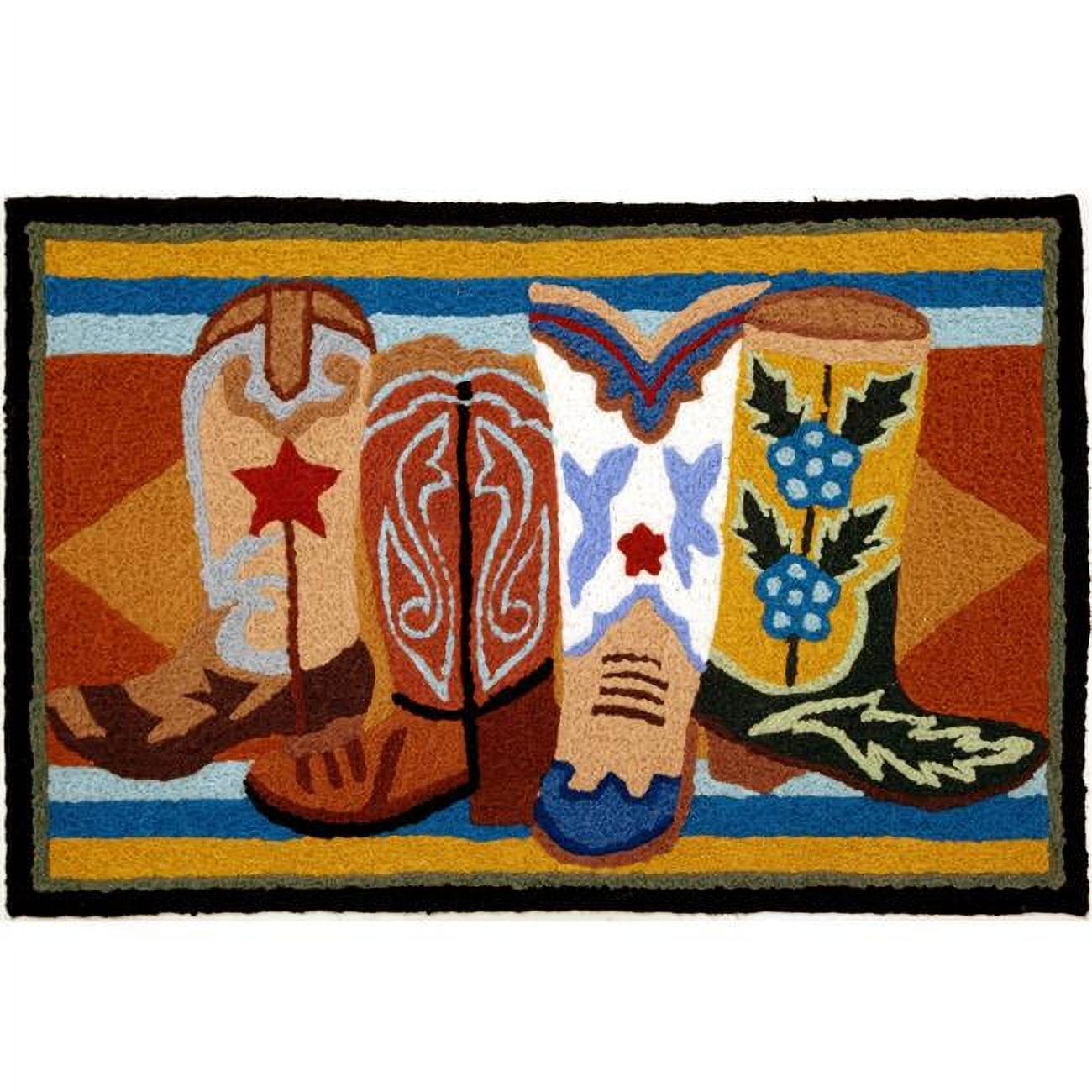 20 x 30 in. Western Boots Rug - Walmart.com