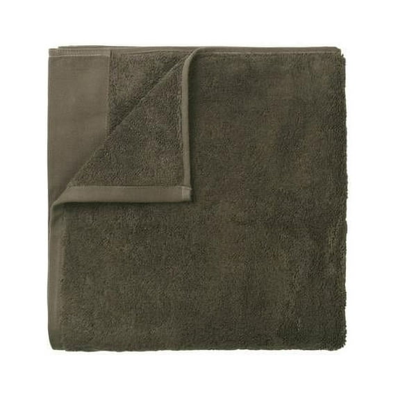 20 x 39 in. Riva Organic Terry Cloth Hand Towel, Agave Green - Extra Large