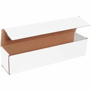 Corrugated Mailers, 20" x 4" x 4", White, 50/Bundle M2044