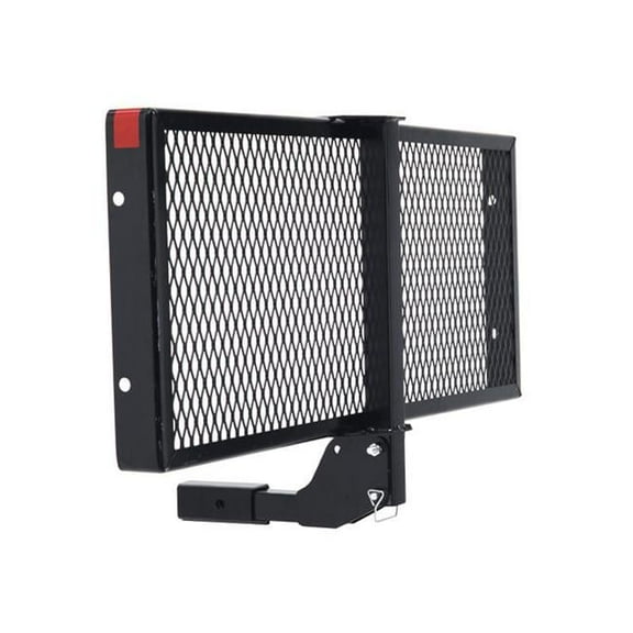 20 x 48 in. Class III Folding Cargo Trailer Hitch Mount Carrier