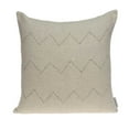 thumbnail image 1 of 20" x 6" x 14" Transitional Beige Pillow Cover With Poly Insert, 1 of 5