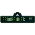 thumbnail image 1 of 20 x 7 in. Street Sign - Programmer, 1 of 1
