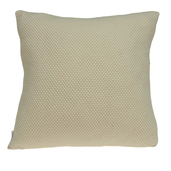 20" x 7" x 20" Beautiful Transitional Tan Pillow Cover With Poly Insert