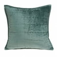 thumbnail image 1 of 20" x 7" x 20" Transitional Sea Foam Solid Quilted Pillow Cover With Poly Insert, 1 of 5
