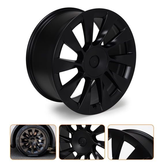 20'' x 9.5'' Black Replacement Wheel Rim Aluminium for Model Y 2020-2024