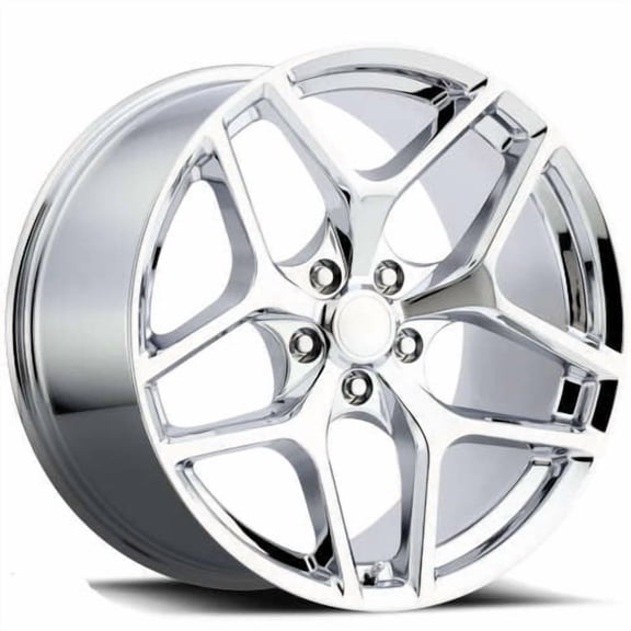 20" x 9" for Fr 27F Z28 Camaro Replica Flow Form Wheels FR 27F Z28 Chrome (20" x 9", +27 Offset, 5x120 Bolt Pattern, 66.9mm Hub)