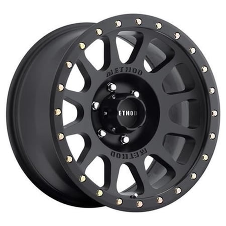 20 x 9 in. NVwith 6 on 5.5 Bolt Pattern, Matte Black