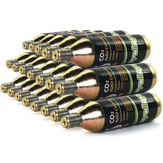  ICO 10pcs 12 Gram Co2 Cartridges Non-Threaded for Use with CO2  BB Gun, Airsoft Pistol CO2, CO2 Gun and Air Rifle (10) : Sports & Outdoors
