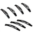 thumbnail image 1 of 20 x Large Black Metal Snap Hair Clip Barrettes 78mm DIY, 1 of 6