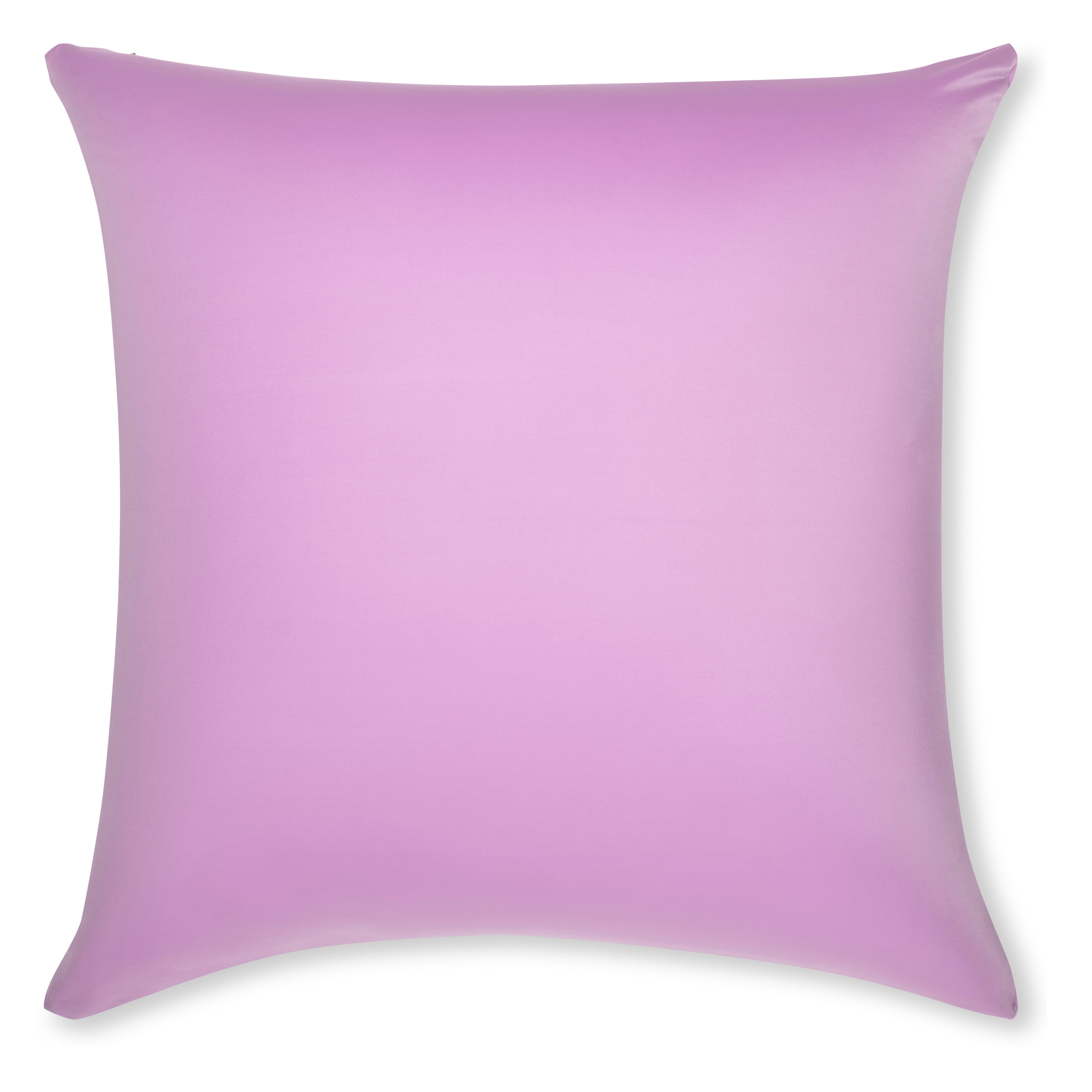20" x 20" Purple Microbead Throw Pillow with Silk Satin Cover