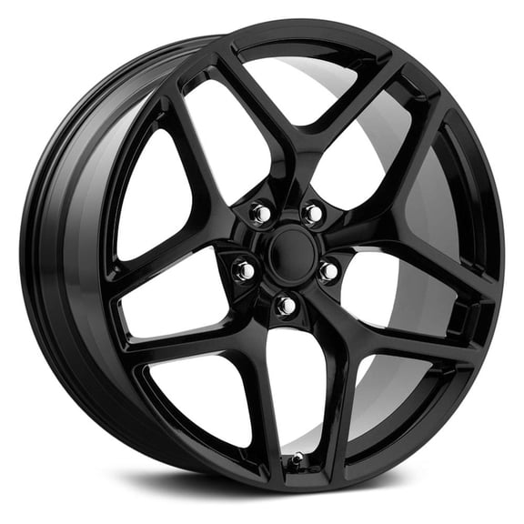 20"x10" for Fr 27F Z28 Camaro Replica Flow Form Wheels FR 27F Gloss Black (20" x 10", +35 Offset, 5x120.65 Bolt Pattern, 66.9mm Hub)