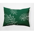 thumbnail image 1 of 20"x14" Simply Daisy Fern Leaves Poly Accent Pillow, Green Qty 1, 1 of 4