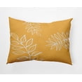 thumbnail image 1 of 20"x14" Simply Daisy Fern Leaves Poly Accent Pillow, Yellow Qty 1, 1 of 4