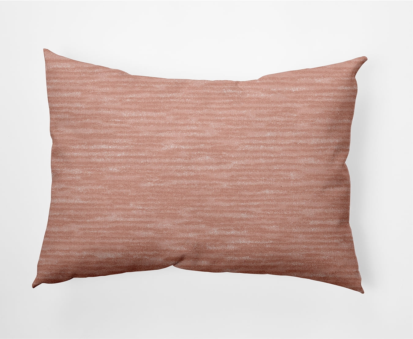 20"x14" Simply Daisy Marled Knit Poly Indoor/Outdoor Pillow, Brick Qty 1