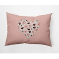 thumbnail image 1 of 20"x14" Simply Daisy Valentines Flowery Love Hearts Poly Accent Pillow, Silver Qty 1, 1 of 4
