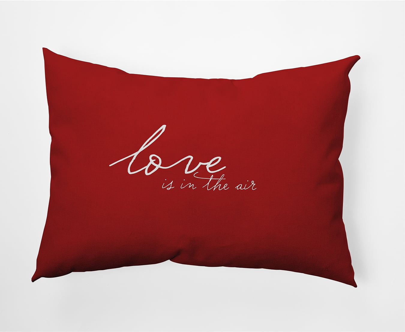 20"x14" Simply Daisy Valentines Love in the Air Poly Accent Pillow, Red Qty 1