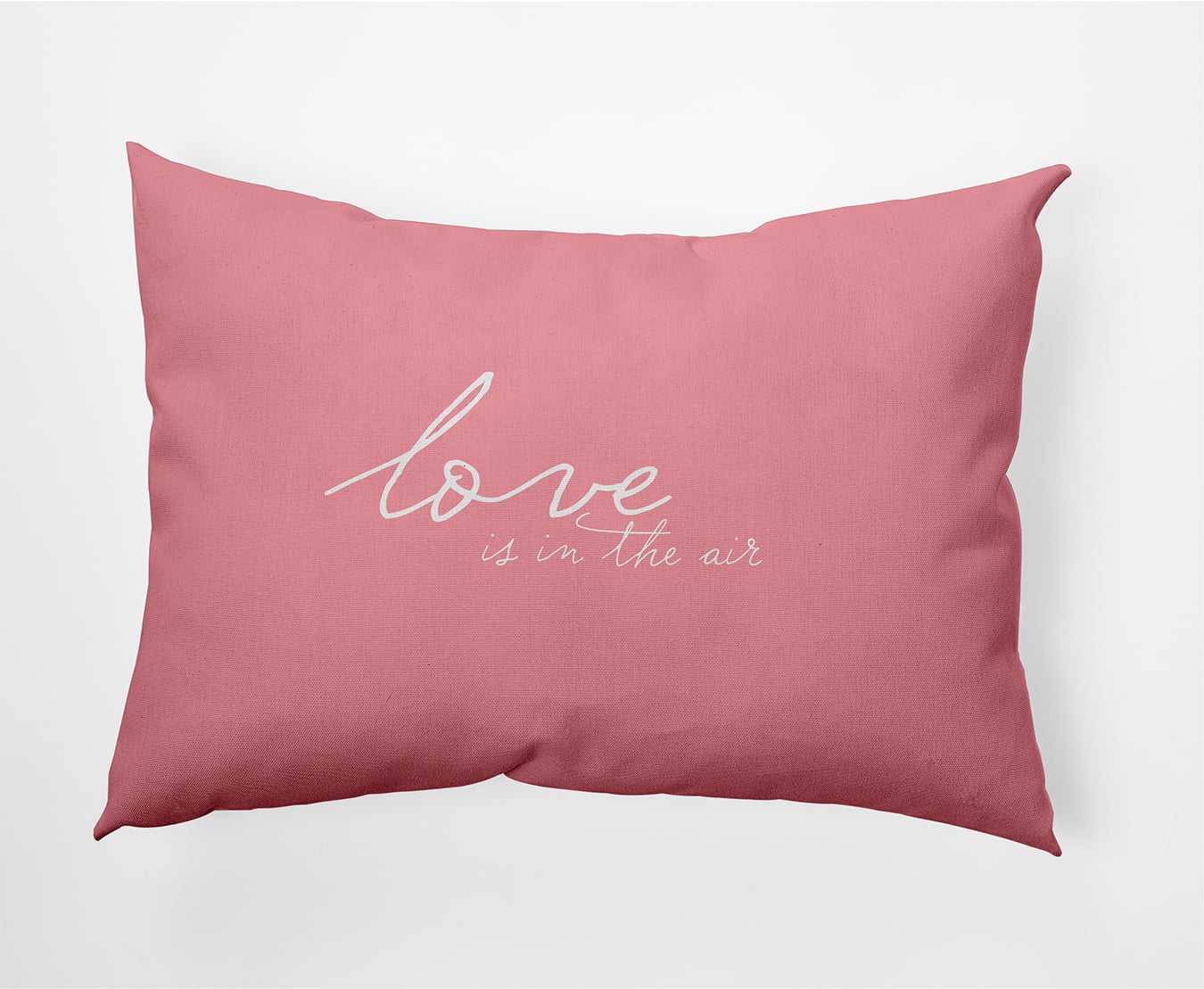 20"x14" Simply Daisy Valentines Love in the Air Poly Indoor/Outdoor Pillow, Pink Qty 1