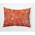 thumbnail image 1 of 20"x14" Simply Daisy Zentangle Poly Accent Pillow, Orange Qty 1, 1 of 4