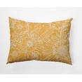 thumbnail image 1 of 20"x14" Simply Daisy Zentangle Poly Accent Pillow, Yellow Qty 1, 1 of 4