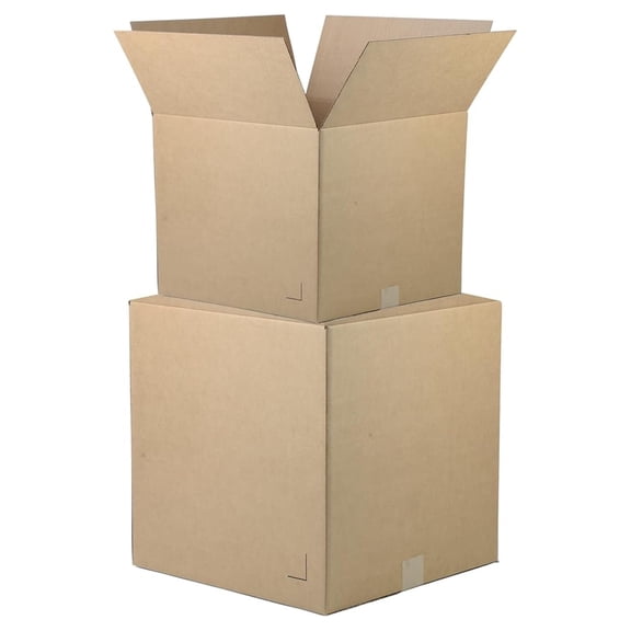 20"x20"20" Brown/ Corrugated Cardboard Shipping Boxes 15-Pack | Mailing, Packing, Moving & Storage for Business/Home – Durable - Eco-Friendly, Recyclable - Made in the USA