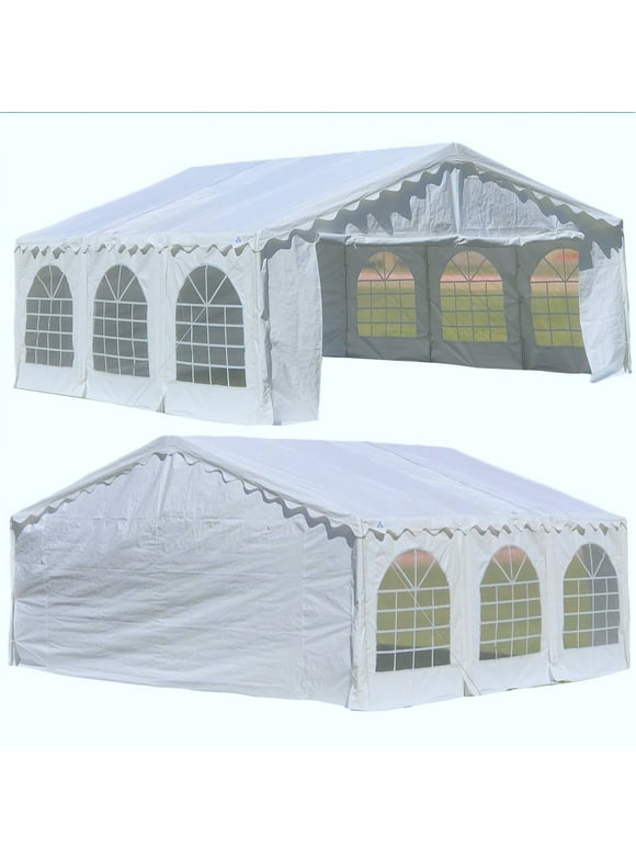 20'x20' Budget PE Party Tent Canopy Shelter with Waterproof Top - By DELTA Canopies