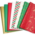 thumbnail image 1 of 20 x20 Christmas Tissue Paper 80 sheets for Gift Bags - Gold Tissue Paper for Xmas Presents & Winter Celebrations, 1 of 4