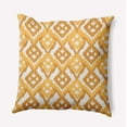 thumbnail image 1 of 20"x20" Simply Daisy Hipster Poly Accent Pillow, Yellow Qty 1, 1 of 5