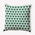 thumbnail image 1 of 20"x20" Simply Daisy Simple Tulip Design Poly Accent Pillow, Green Qty 1, 1 of 5