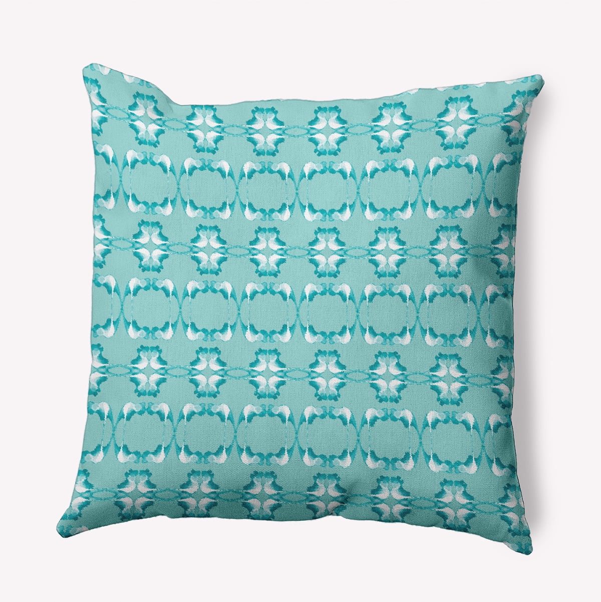 20"x20" Simply Daisy Summer Picnic Poly Indoor/Outdoor Pillow, Blue Qty 1