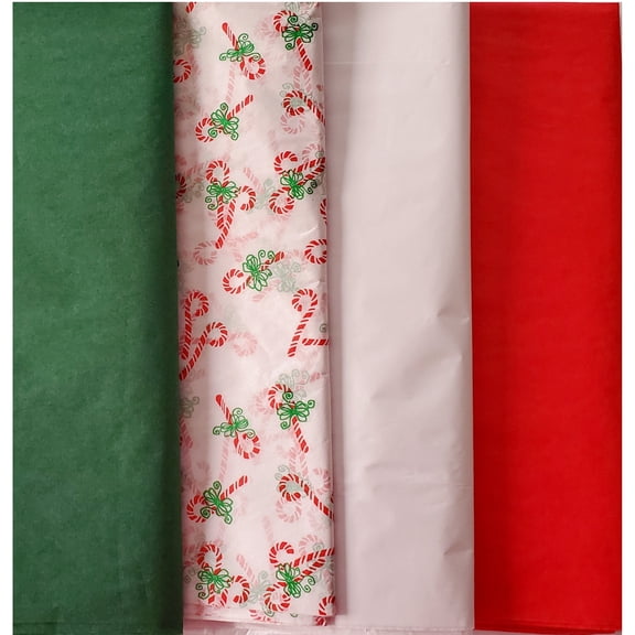 20"x30" Christmas Printed Tissue Paper Pack - 20 Sheets (Assorted) (SF-CTA1)