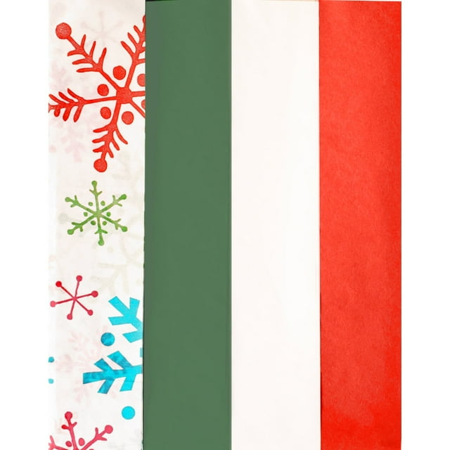 20"x30" Christmas Printed Tissue Paper Pack 20 Sheets (Assorted) (SF