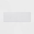 thumbnail image 1 of 20"x58" Everyday Chenille Bath Runner White - Machine Washable, Tufted Recycled Polyester, 1 of 8