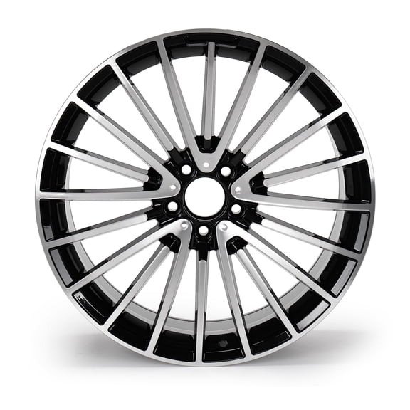 Guriches 20"x8.5" Black AMG Style Front Rim Replacement For 2014-2020 Mercedes-Benz S-Class