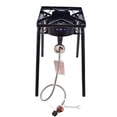 thumbnail image 2 of Heavy Duty Single Burner Propane Stove - 28,000 BTU Outdoor Cooker For Turkey Frying, Seafood Boils & Home Brewing 2 of 10