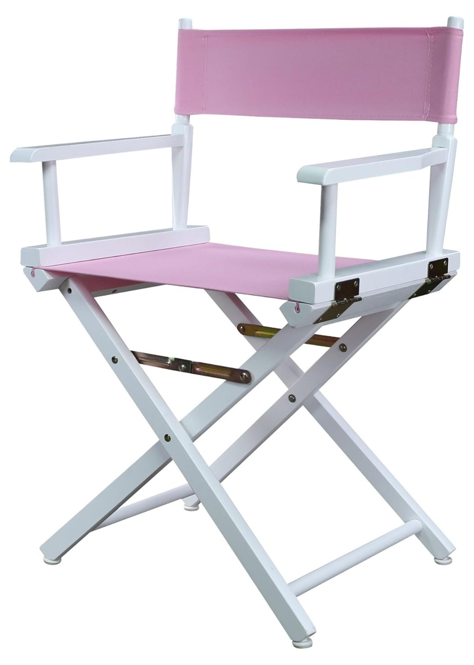 Classic Magenta Canvas Director's Chair with Natural Wood Frame
