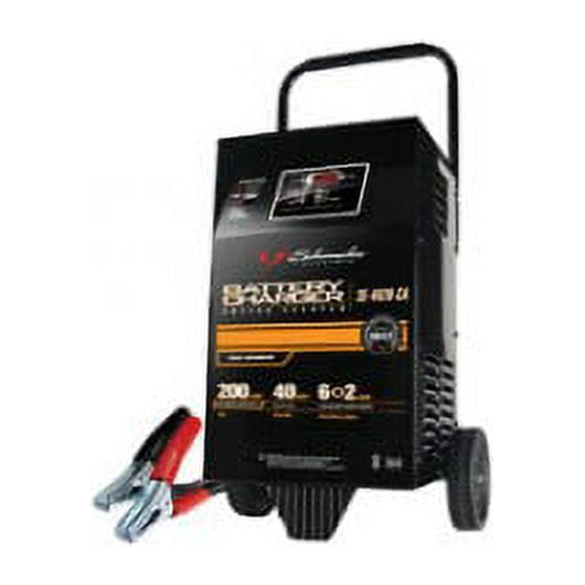Schumacher SE 2352 CA 12V 200 Amp Automatic Wheel Battery Charger with Engine Start Walmart